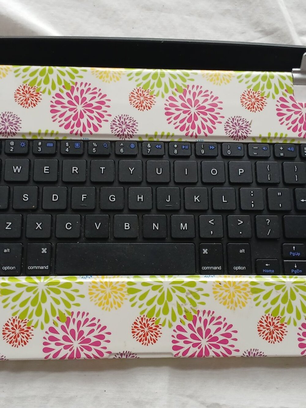 iPad Air Bluetooth Keyboard DGIPA5ABK White Pink Green Slim Case